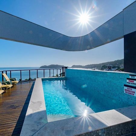 בומבינאס Confortavel Loft Com Vista Para O Mar - Condominio Com Piscina מראה חיצוני תמונה